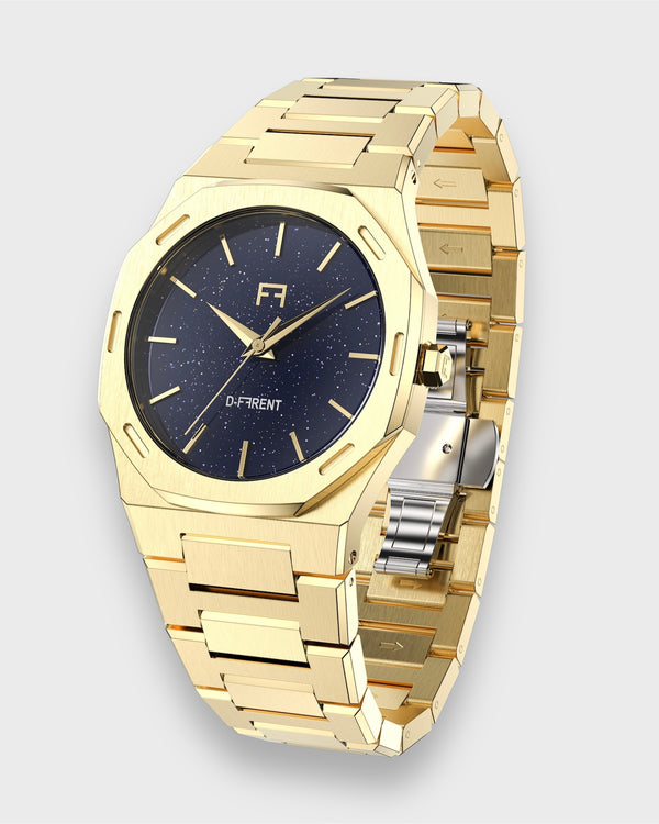 DOUBLE F - GOLD/GALAXY BLACK
